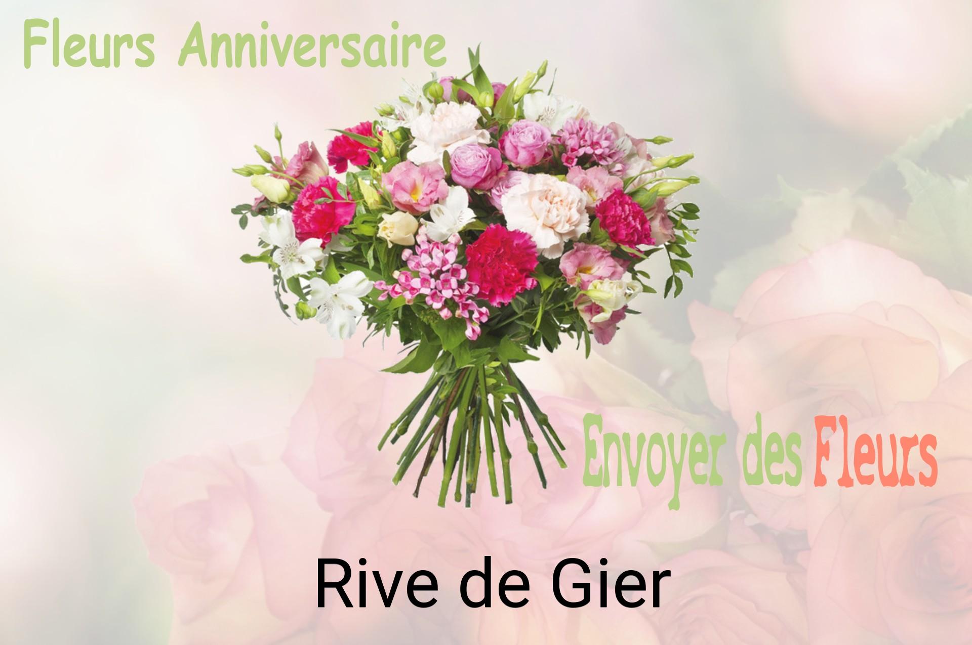 Bouquet de fleurs d’anniversaire livré à Rive-de-Gier